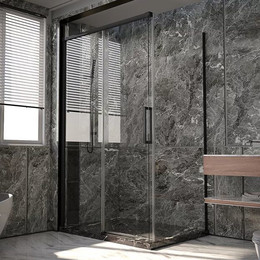 Душевое ограждение Veconi Premium Trento 130x100 см PTC40-SP-130100-B-01-C4 (стекло 8 мм), чёрный/прозрачное - фото 