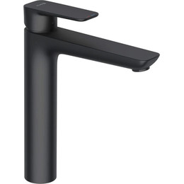 Смеситель для раковины высокий Kludi Pure&Style 402963975, черный матовый - фото 