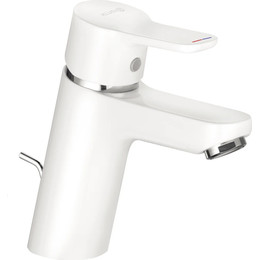 Смеситель для раковины Kludi Pure&Easy 373829165, белый/хром - фото 