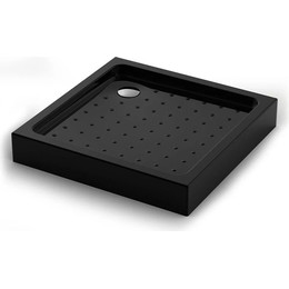 Поддон Veconi Tezeo 80x80 см TZ52B-80-C5, черный - фото 