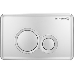 Кнопка смыва Pestan Bettoserb 40006464, хром глянцевый - фото 