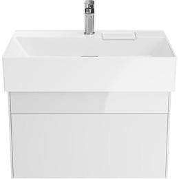 Тумба подвесная с раковиной Kerama Marazzi Logica 70 см LO.70.2\WHT, белый - фото 