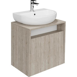 Тумба подвесная со столешницей Kerama Marazzi Pro 60 см PRO.60.1\OAK.O, дуб орегон - фото 