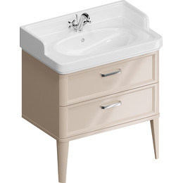 Тумба напольная с раковиной Kerama Marazzi Pompei Neo 80 см PO.N.80.2\CAM, бежевый глянцевый - фото 