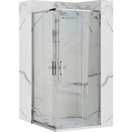 Душевое ограждение Loranto Neo 100x100 см CS-21809-100, хром/прозрачное - фото 