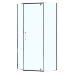 Душевое ограждение Loranto Neo 100x100 см CS-22108-100 (стекло 8 мм) хром/прозрачное - фото 