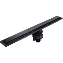 Трап Pestan (BETTOSERB) Confluo Frameless Black Matte Line 450 13701318, чёрный матовый (под плитку), Цвет производителя: чёрный матовый, Размер трапа: 450 - фото 