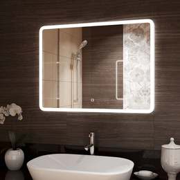Зеркало Континент Demure Led 80 см ЗЛП221 - фото 
