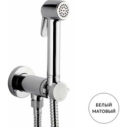 Набор для гигиенического душа Bossini Paloma E37007B.045, белый матовый - фото 