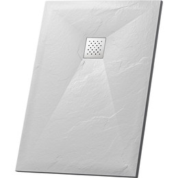 Поддон каменный Grossman Strong 100x70 см GR-S170100Q, белый матовый - фото 