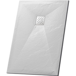 Поддон каменный Grossman Strong 100x80 см GR-S180100Q, белый матовый - фото 