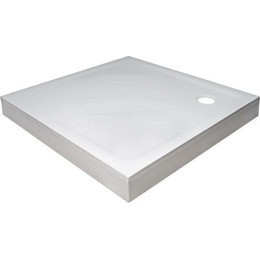 Поддон Ravak Perseus Pro 100x100 см XA03AA01010WM, белый матовый - фото 