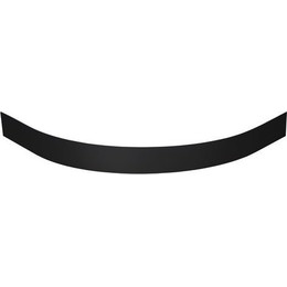 Панель с креплением Ravak Elipso Pro 90x90 см XA937001010BM, чёрный матовый - фото 