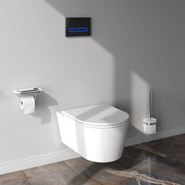 Унитаз подвесной Am.Pm Func FlashClean C8F1701SC с сиденьем микролифт - фото 