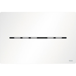 Кнопка смыва TECEsolid 9240463, бесконтактная 6 В, металлическая, белый матовый - фото 
