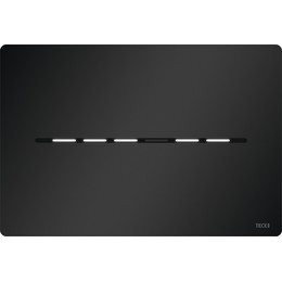 Кнопка смыва TECEsolid 9240465, бесконтактная 6 В, металлическая, черный матовый - фото 