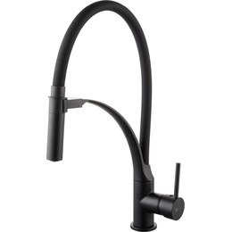 Смеситель для кухни Lemark Soul LM6007BL, черный - фото 