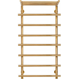 Полотенцесушитель водяной Secado Турин 1 СП с полкой П8 500x1000 мм, бронза - фото 