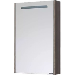 Зеркало шкаф Акватон Сильва 50 см 1A215502SIW5L - фото 