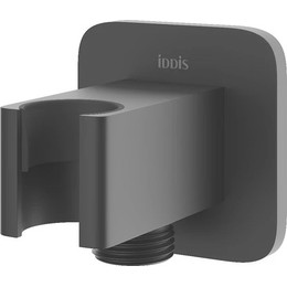 Шланговое подсоединение с держателем Iddis Slide SLI60BBi62, черный матовый - фото 