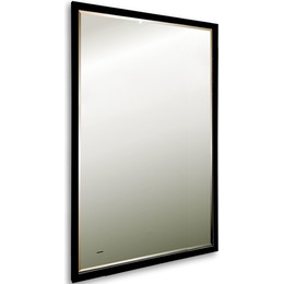Зеркало Art&Max Aversa 70 см AM-Ave-700-1200-DS-F, чёрный - фото 