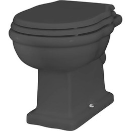 Унитаз приставной ArtCeram Hermitage HEV003 03 00 nero, чёрный - фото 