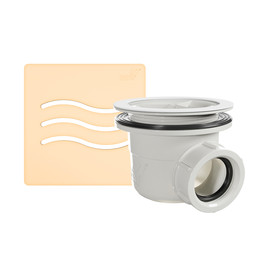 Сифон для душевого поддона RGW S-010-1 90 мм 502411101-03, бежевый - фото 