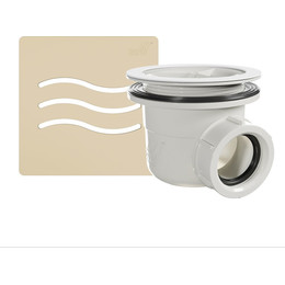 Сифон для душевого поддона RGW S-010-1 90 мм 502411101-13, пустыня - фото 