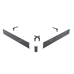 Панель для душевого поддона RGW N/ST-01 G 80x80 см 50231588-02, графит - фото 