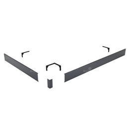 Панель для душевого поддона RGW N/ST-21 G 150x90 см 50231595-02, графит - фото 