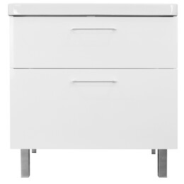 Тумба напольная с раковиной Azario Ника 80 Н см CS00082789 - фото 