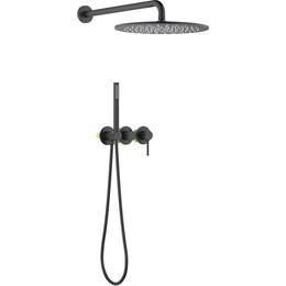 Душевая система для душа Timo Saona SX-2349/03SM, черный матовый - фото 