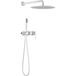 Душевая система для душа Timo Saona SX-2349/16SM, белый матовый - фото 