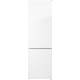 Двухкамерный холодильник Hiberg RFC-400DX NFGW inverter, белое стекло - фото 