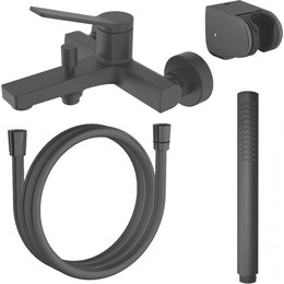 Смеситель для ванны Azario Vise AZ-VSA238330PA, черный, Цвет производителя: чёрный - фото 