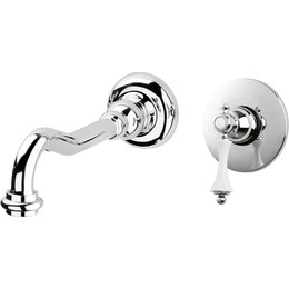 Смеситель для раковины настенный Cezares MARGOT-BLS1-01-Bi, Цвет производителя: хром - фото 