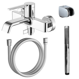 Смеситель для ванны Azario Vincente AZ-VRZ238326C, Цвет производителя: хром - фото 