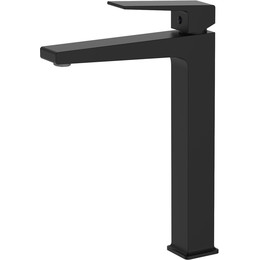 Смеситель для раковины высокий Azario Eddie AZ-VBH168U07PA, черный, Цвет производителя: чёрный - фото 