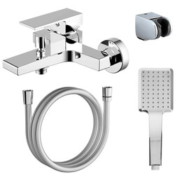 Смеситель для ванны Azario Eddie AZ-WQY238207C, Цвет производителя: хром - фото 