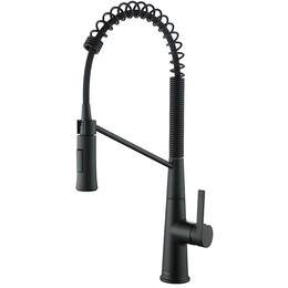 Смеситель для кухни Azario Spring AZ-VGT569183PA, черный, Цвет производителя: чёрный - фото 