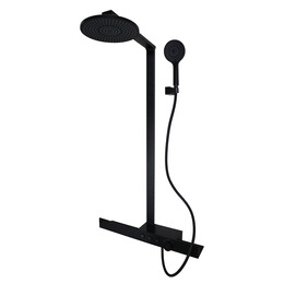 Душевая стойка с термостатом Azario Deepsea AZ-679008DB9PA, черный - фото 