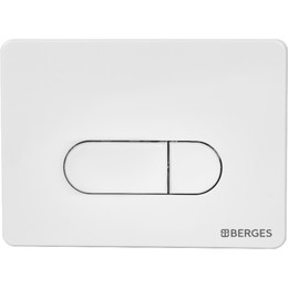 Кнопка смыва Berges Wasserhaus Drop 040034, белый - фото 