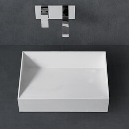 Раковина-чаша Abber Stein 60 см AS2623, белый матовый - фото 