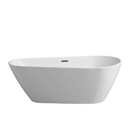 Ванна отдельностоящая Grossman Fly 170x80 см GR-1102, Размер - мм: 1700х800 - фото 