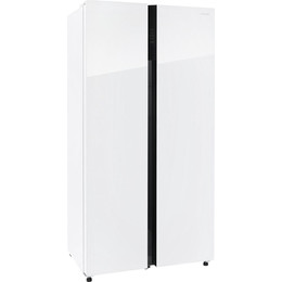 Холодильник Side by Side NordFrost RFS 525DX NFGW inverter (белое стекло) - фото 