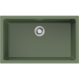 Кухонная мойка Omoikiri Okinoshima 76-U/I-OL 4997147, olive, Цвет производителя: Olive - фото 