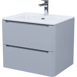 Тумба подвесная с раковиной Iddis Edifice 60 см EDI60L0i95K, светло-серый - фото 