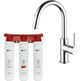 Смеситель для кухни Lemark Comfort + фильтр Basic LM3073C085 - фото 