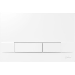 Кнопка смыва Lemark Bit 9804008, белый глянец - фото 