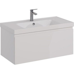Тумба подвесная с раковиной Lemark Veon Mini 90 см LM02VM90T - фото 